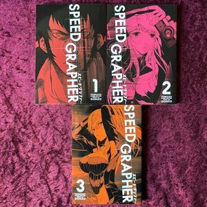 Speed Grapher Manga Volumes 1-3